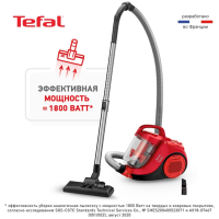 Tefal Swift Power Cyclonic TW2913EA красный