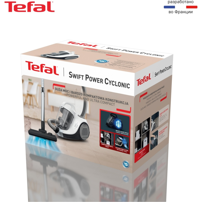 Tefal Swift Power Cyclonic TW2947EA белый