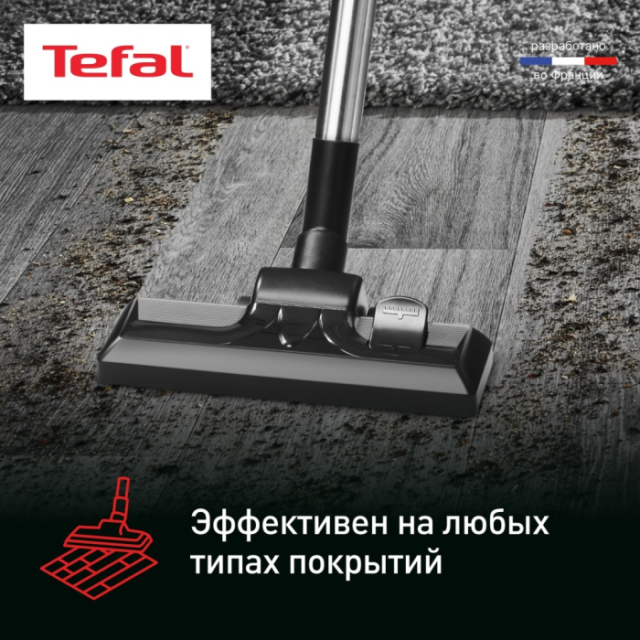 Tefal Compact Power Cyclonic TW3786 черный, коричневый