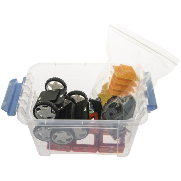 Конструктор Magplayer Детский магнитный, деталей 64 шт