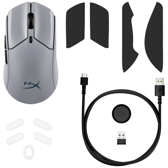 HyperX Pulsefire Haste 2 Pro - 4K (Grey) A1KY5AA серый