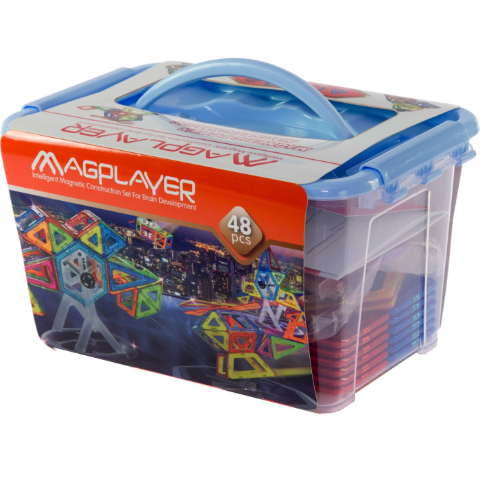 Конструктор Magplayer фигуры, деталей 48 шт