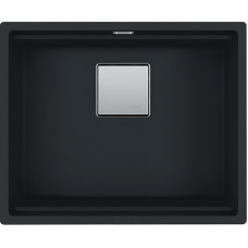 Franke KNG 110-52 Fragranite Black подстольная 56х46х20 см, искусственный гранит, тон черный