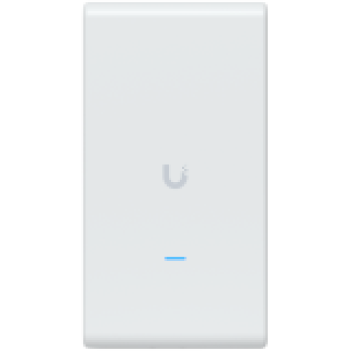 Ubiquiti U6-Mesh-Pro-EU Indoor/outdoor WiFi 6 AP with 4 spatial streams, an integrated super antenna, and a gigabit passthrough port<br>