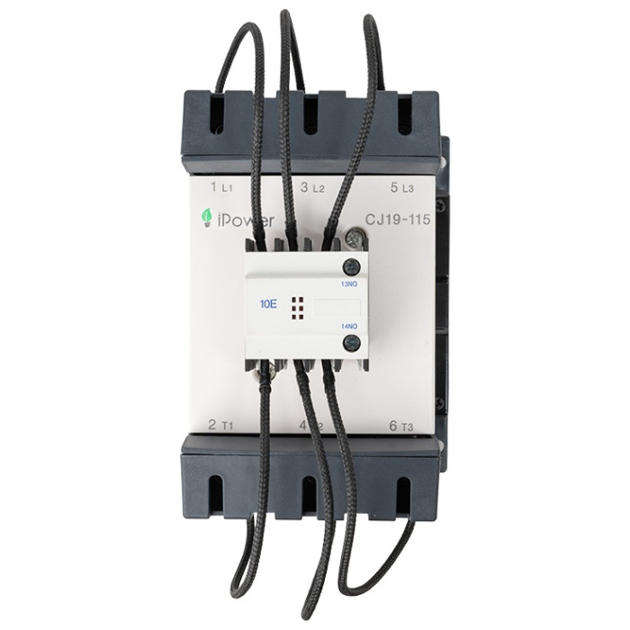 Контактор КРМ iPower CJ19-115A 50кВАр 1НО 230В<br>72479
