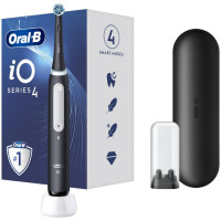 Oral-B механическая iO Series 4 Matte Black щетина средняя