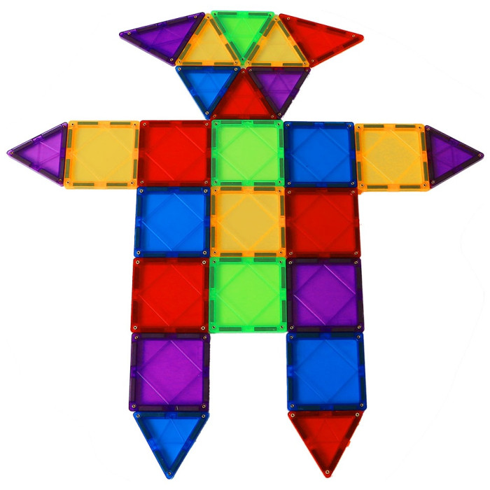 Конструктор Magplayer Magnetic, деталей 70 шт