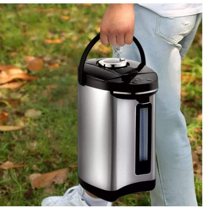 Термопот Kitfort КТ-2512 стальной, черный