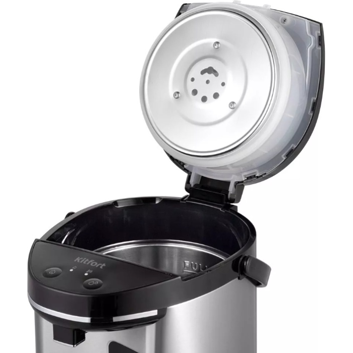 Термопот Kitfort КТ-2512 стальной, черный
