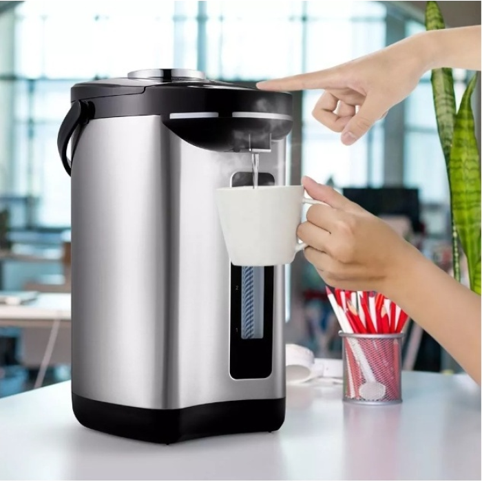 Термопот Kitfort КТ-2512 стальной, черный