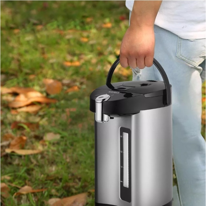 Термопот Kitfort КТ-2514 стальной, черный