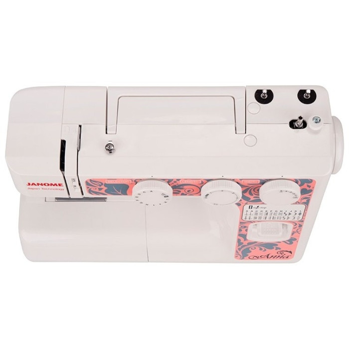 Janome Anna белый, розовый
