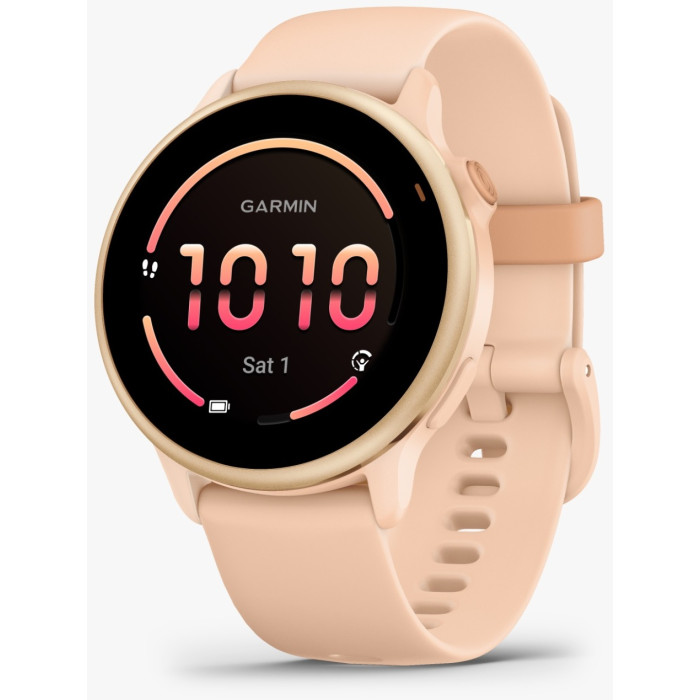Garmin Vivoactive 6 42 мм розовое золото-золотистый