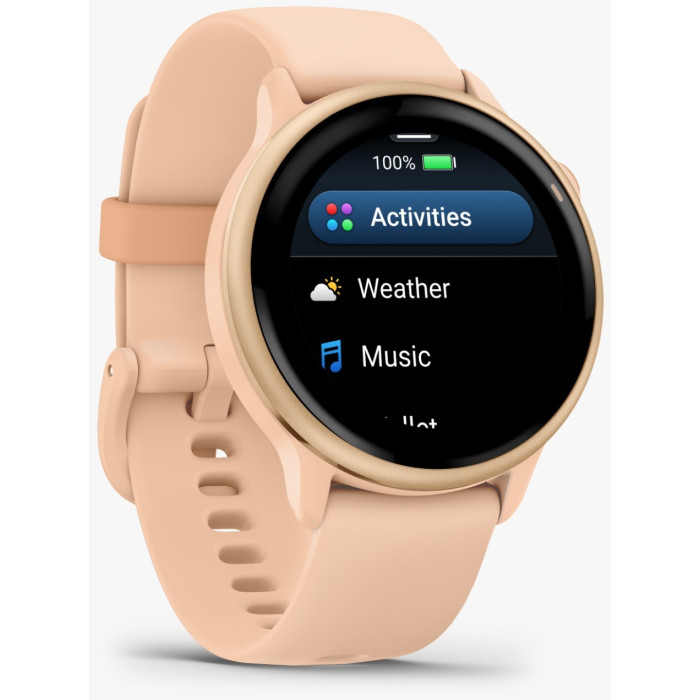 Garmin Vivoactive 6 42 мм розовое золото-золотистый