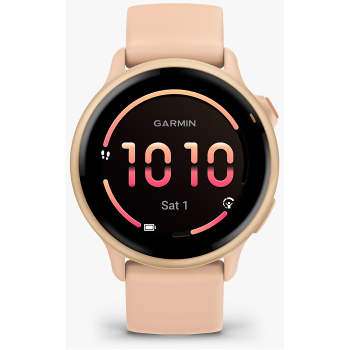 Garmin Vivoactive 6 42 мм розовое золото-золотистый