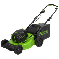 Газонокосилка колесная электрическая Greenworks GC82LM51SP2K2,2515907UB