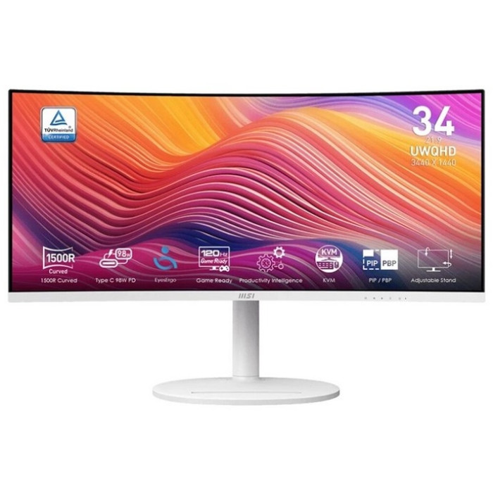 34" MSI Modern MD342CQPW белый