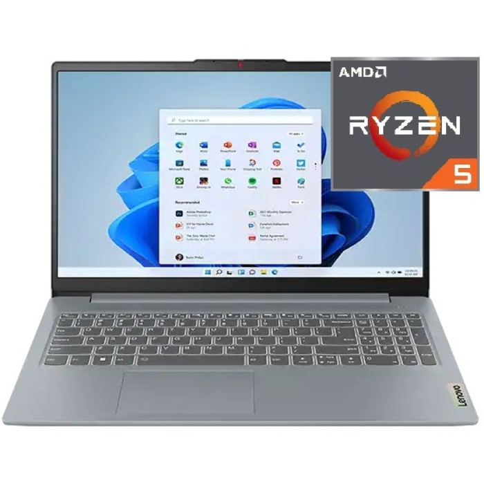 Lenovo IdeaPad Slim 3 15AMN8 15.6" / 8 Гб / SSD 512 Гб / Без ОС / 82XQ00J7RK