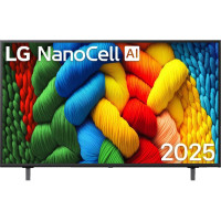 LG 65NANO80A6B 165 см черный