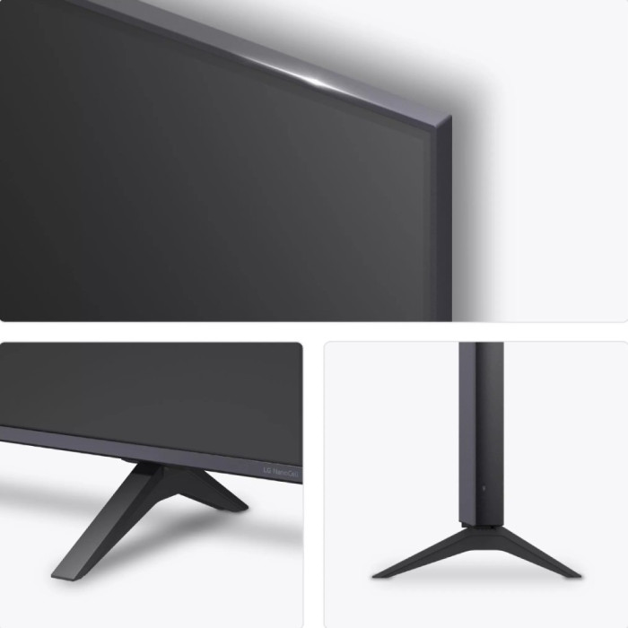 LG 65NANO80A6B 165 см черный