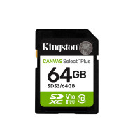 MemoryCard SDXC 64GB, Kingston SDS3/64GB, Class 10, UHS-I (U1), Video Class 10