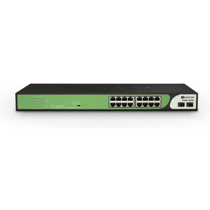 Коммутатор BDCOM S1500-16P2S