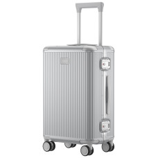 Чемодан Xiaomi Aluminum Frame Luggage 20" поликарбонат, алюминий 31 серебристый
