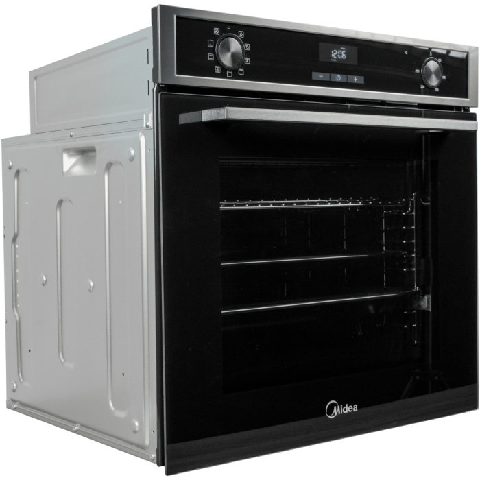 Midea MO72105X черный, стальной