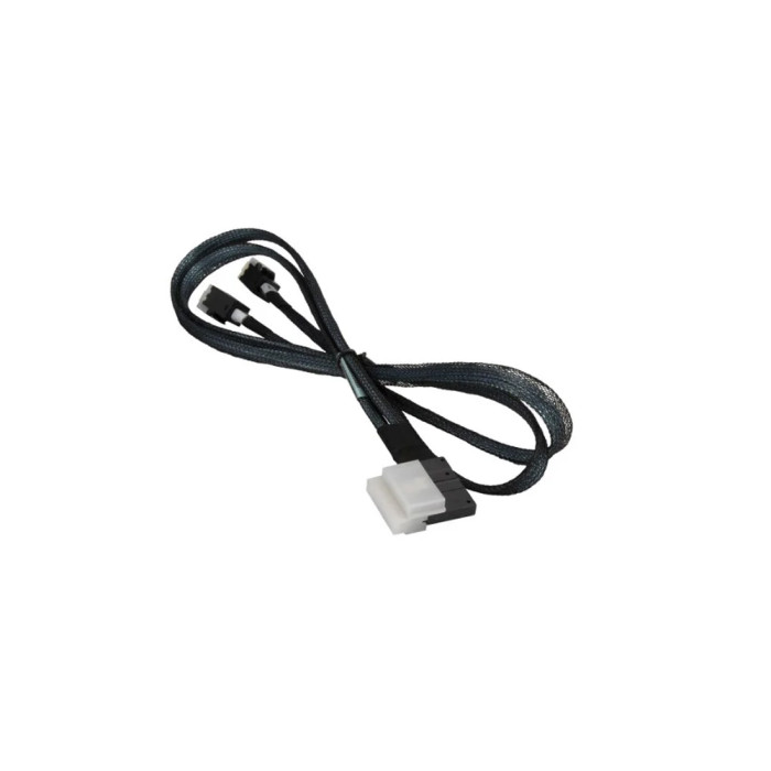 Кабель интерфейсный Slimline SAS x8 to 2x Mini SAS HD Supermicro CBL-SAST-0826<br>40294