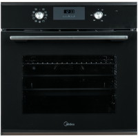Midea MO69111X черный, стальной