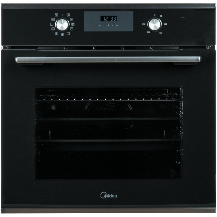 Midea MO69111X черный, стальной