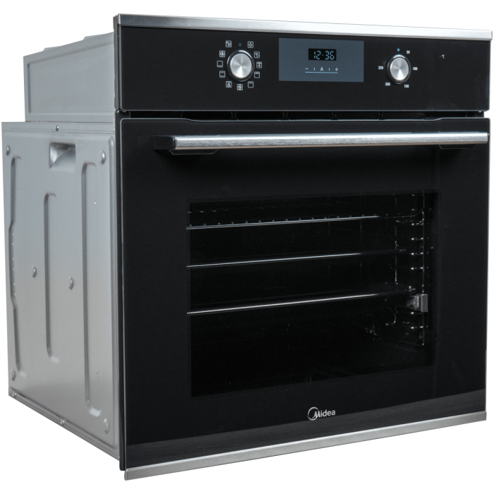 Midea MO69111X черный, стальной