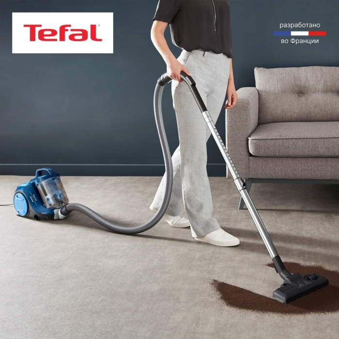 Tefal Swift Power Cyclonic TW2971EA синий