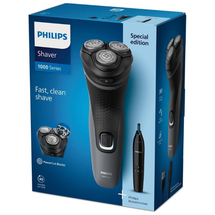 Электробритва Philips S1142/02 роторная от аккумулятора