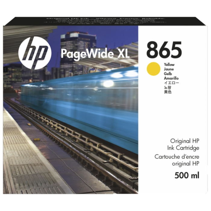 HP 865 PageWide XL 3ED84A желтый (yellow)