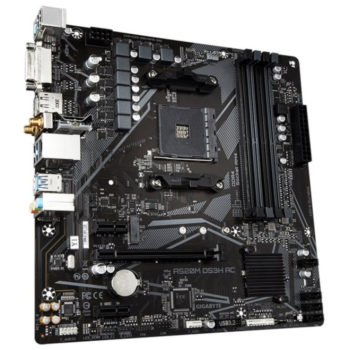 Материнская плата Gigabyte A520M DS3H AC