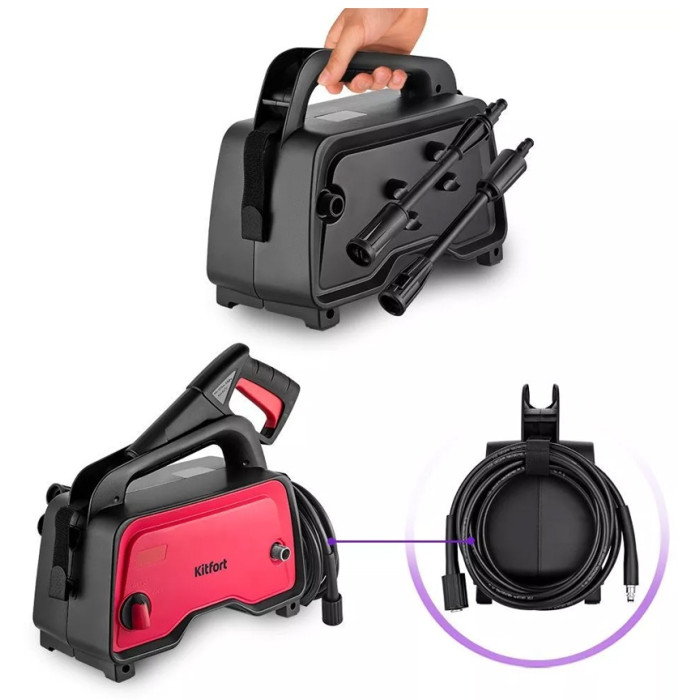 Мойка высокого давления Kitfort КТ-9163, 90 бар