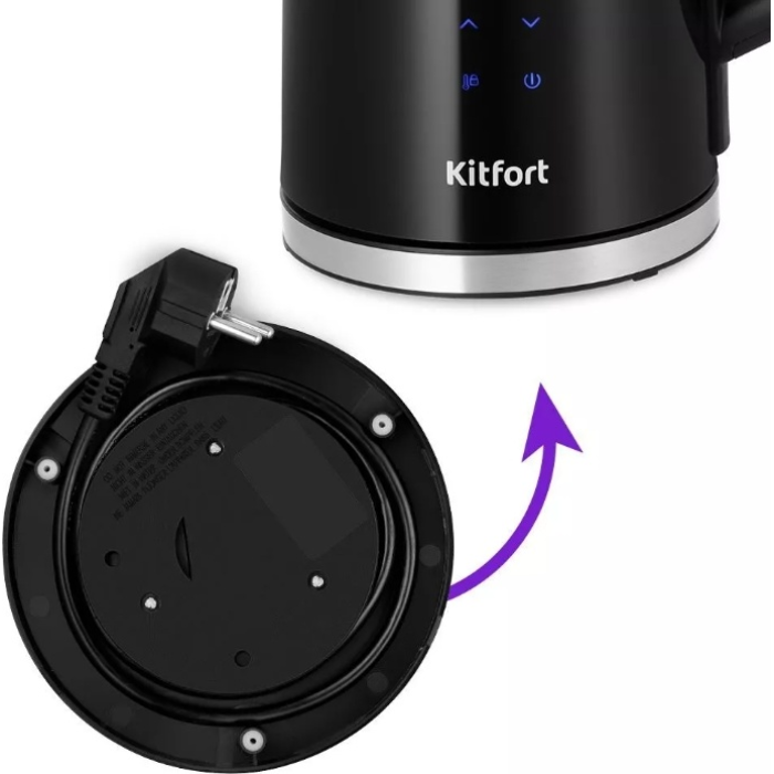 Электрочайник Kitfort КТ-6611 черный