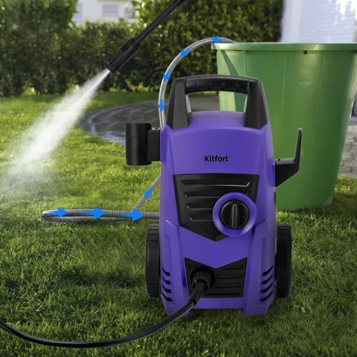 Мойка высокого давления Kitfort КТ-9164, 100 бар