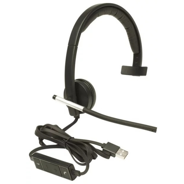 Logitech USB Headset Mono H650e черный
