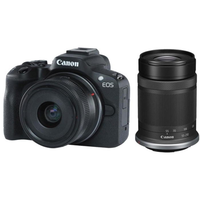 Canon EOS R50 RF-S 18-45 + Kit 55-210 mm
