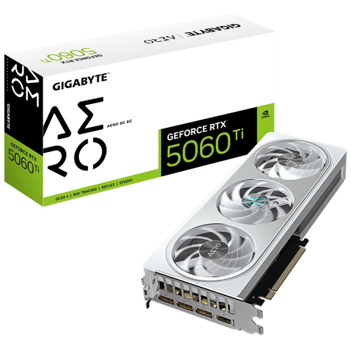 GIGABYTE (GV-N506TAERO OC-8GD) RTX5060Ti AERO OC 8G 8 Гб