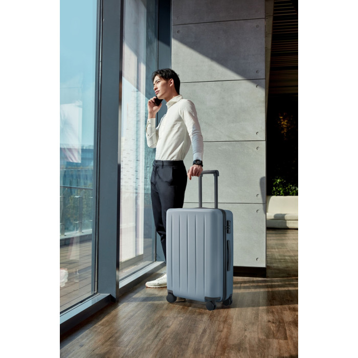 Чемодан NinetyGo Danube Luggage 28 поликарбонат 100 л серый