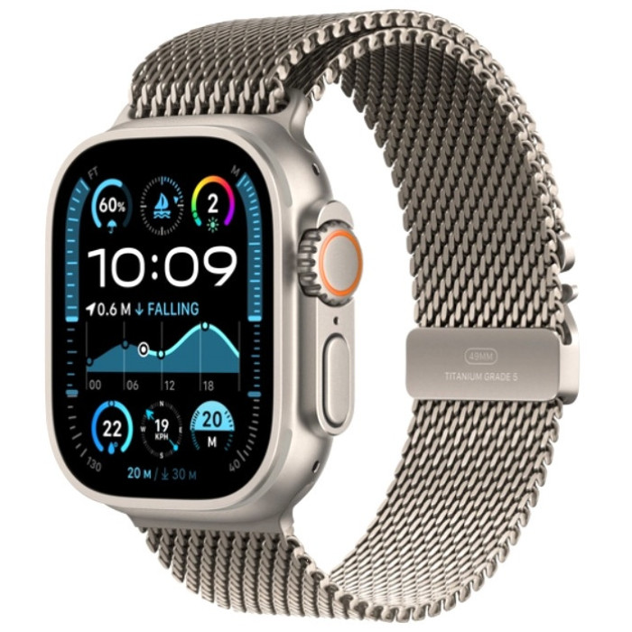 Apple Watch Ultra 2 2024 GPS + Cellular L 49 мм серебристый