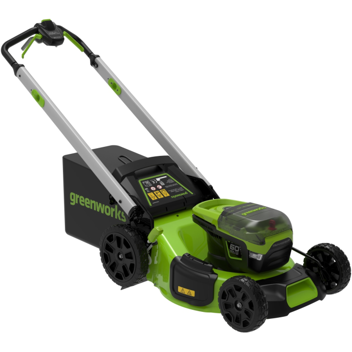 Газонокосилка самоходная электрическая Greenworks 2514307UB c 1хАКБ 4Ач и ЗУ