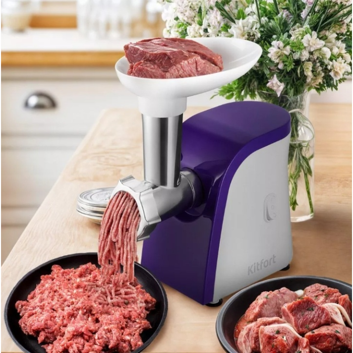 Kitfort КТ-2119 белый, фиолетовый