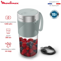 Блендер Moulinex Lightmix LM1C0410 зеленый