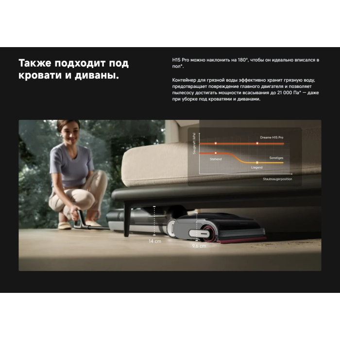 DREAME H15 Pro черный
