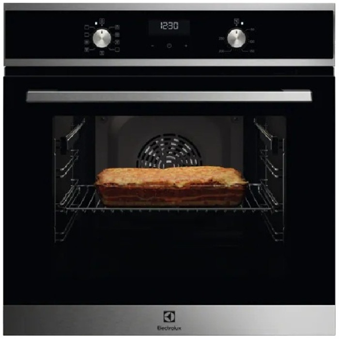 Electrolux EOF5C50BX серебристый, черный