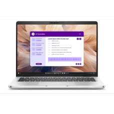 Ноутбук Dell/Pro 14 Plus PB14250/3г/Core Ultra 7/268V/2,2 GHz/32 Gb/SSD/512 Gb/No ODD/Graphics/Arc Integrated/14 ''/1920x1200/Windows 11/Pro/64/5G WWA
